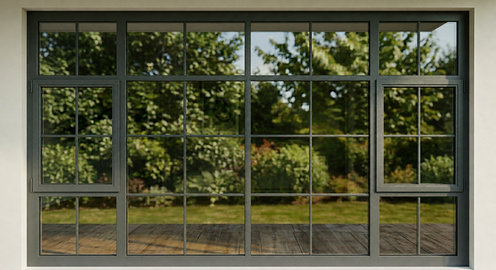 Slim-profile aluminium windows in Coimbatore — modern design with maximum natural light